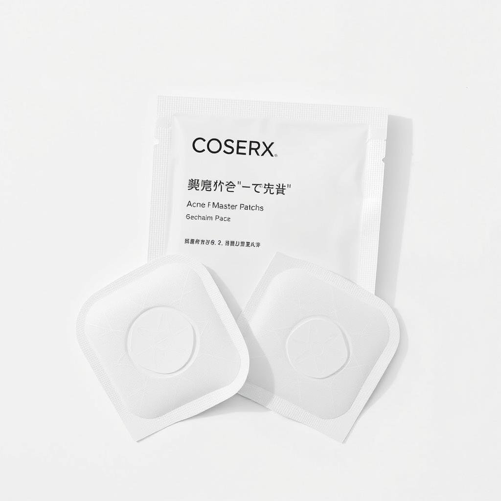 COSRX Acne Pimple Master Patches package as spot treatment for acne